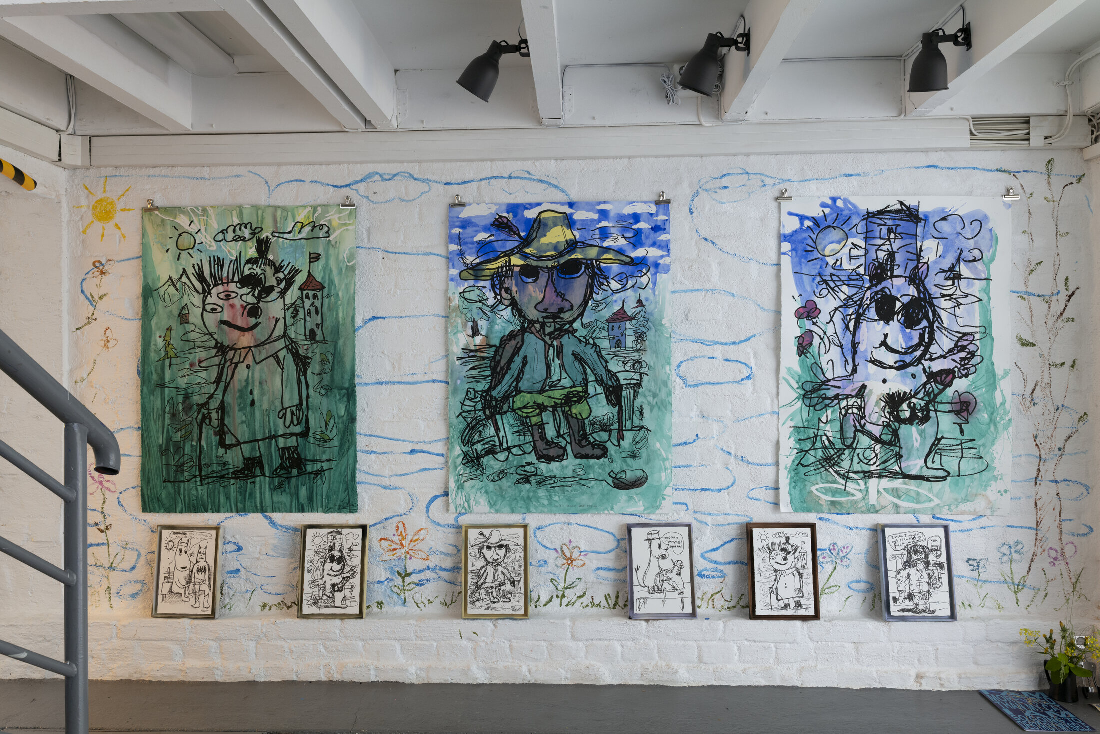 Image from Georg Óskar's exhibition I Am More Tired Than My Cat — mummidalen oversikt